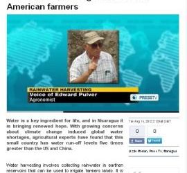 Experiencia del FLAR en Cosecha de Agua llega a Irán