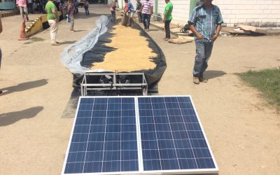 Capacitación en sistemas de secamiento de arroz en Colombia y Nicaragua