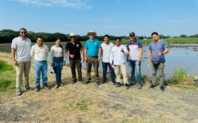 Visita técnica de Gilberto Dotto a miembros del FLAR en Ecuador