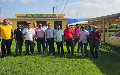 Afianzando nuestro trabajo conjunto: Eduardo Graterol se reúne con los directivos del GRDB-Guyana