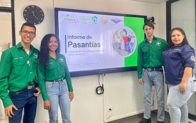 Visitantes de Venezuela se capacitan en el FLAR y la Alianza Bioversity & CIAT